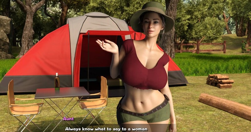与大胸寡妇住在一起（Living with the Big-Breasted Widow）机翻汉化 PC端 AI汉化版 预览图