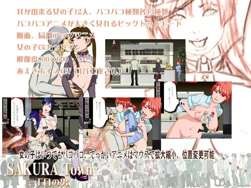 樱花镇 三丁目的男人 SAKURA Town 三丁目の男 V1.8 生肉版+特典CG集 PC端 日文原版 预览图