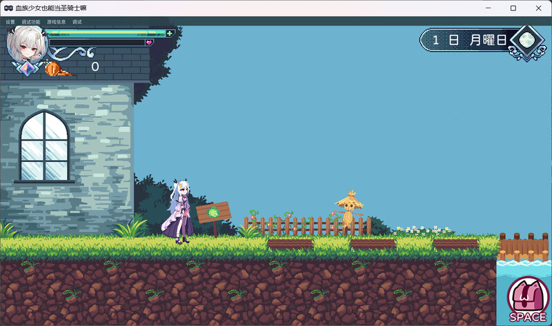 动作ACT/像素全动态/2C 血族少女也能当圣骑士吗 STEAM官中 PC端 官中更新版 预览图