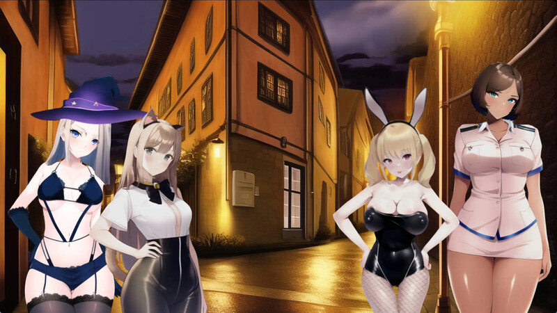 AI生成绘画/2C 曲线小镇（Curvy Town）V0.4.1 汉化中文 双端 汉化版 预览图