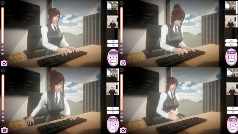 DL1月新作互动SLG/3D作品/全动态/职场OL/生肉工作中被远程操控的趣味道具!!（仕事中にリモコンバイブを遠隔操作!!）V1.0端日文原版 PC端 预览图