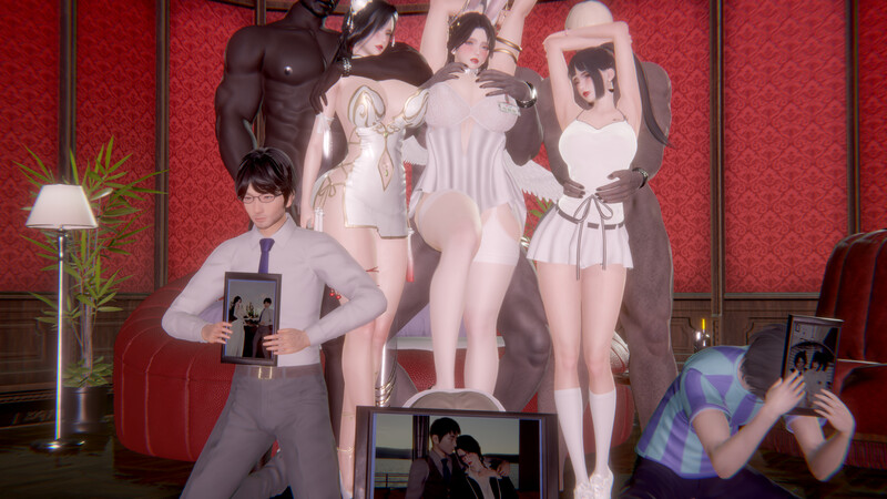 3D妻 女友在更衣室和黑人偷情 “九州逐艳录-霜雪阁”1~3.1+番x3 漫画图集 预览图