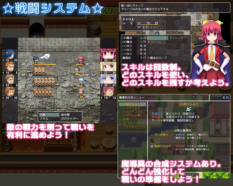 王女アイリスの世直し冒険記 V1.05 内置AI汉化 PC端 AI汉化版 预览图