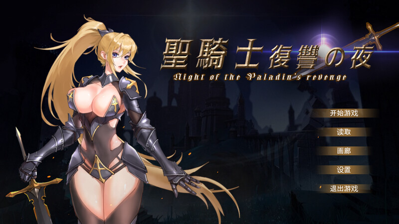 圣骑士复仇之夜（聖騎士復讐の夜）V1.0.6 DL官方中文 PC端 官中版 预览图