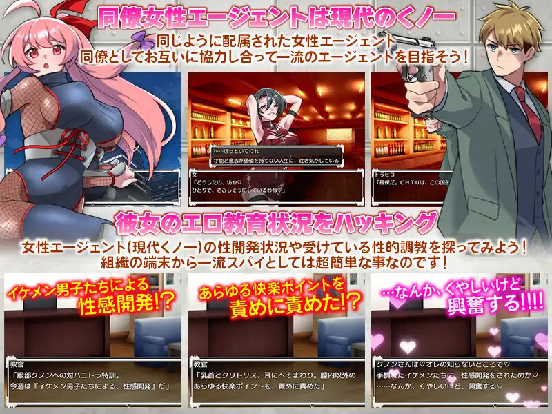 增添AZ]【探索RPG/日常后宫/汉化】反美人计对策室（ハニートラップ対策室）V1.0 内置AI汉化 双端 AI汉化版 预览图