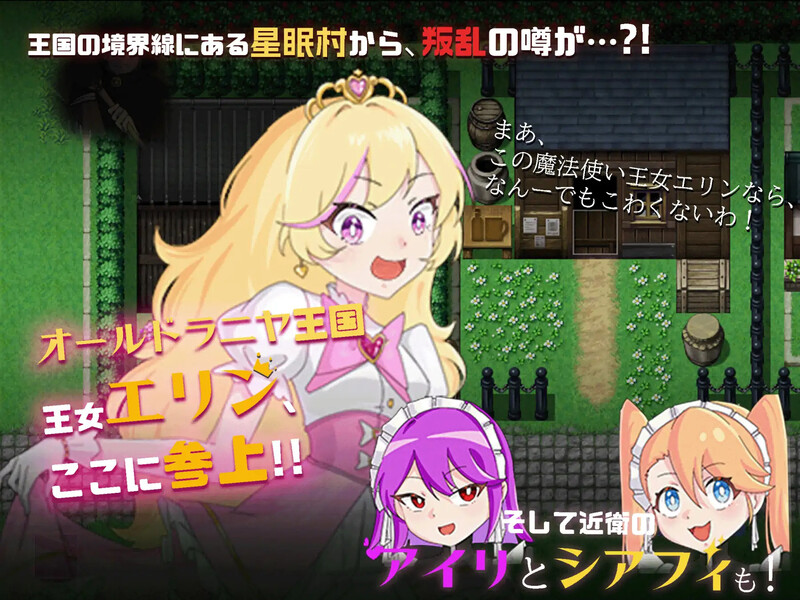 DL2月新作【探索RPG/拘束恶堕/汉化】公主艾琳与催眠星眠村（王女エリンと洗脳の星眠村）V1.0 双端 AI汉化版 预览图