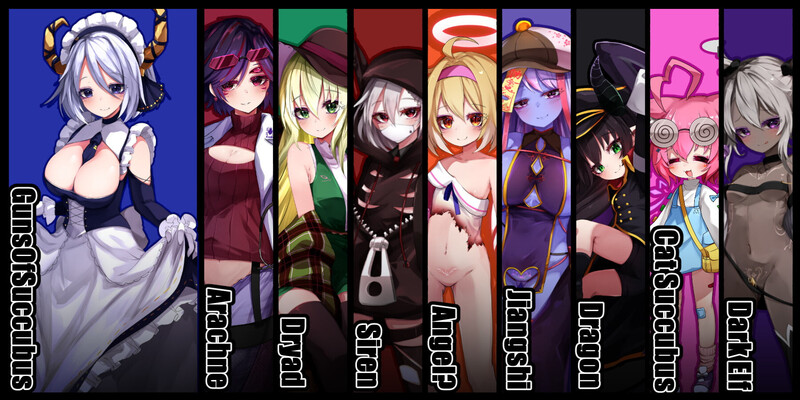 ST12月新作 动作ARPG/弹幕射击 梦魔之枪2（Guns of Succubus2 ～夢魔とメイドとマスケット～） PC端 更新版 预览图