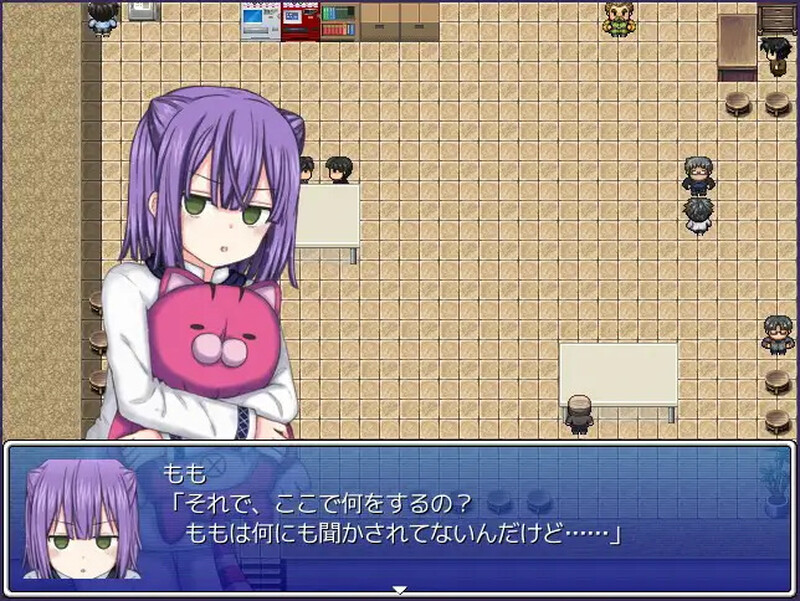 DL2月新作【探索RPG/羞耻萝莉/汉化】与桃子前辈玩野球拳（もも先輩と野球拳）V1.0 PC端 AI汉化版高清版 预览图