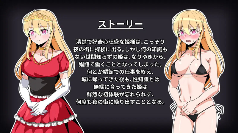 公主的反常游戏（箱入り姫さまのアブない遊び）V1.0 内嵌AI汉化版 双端 预览图