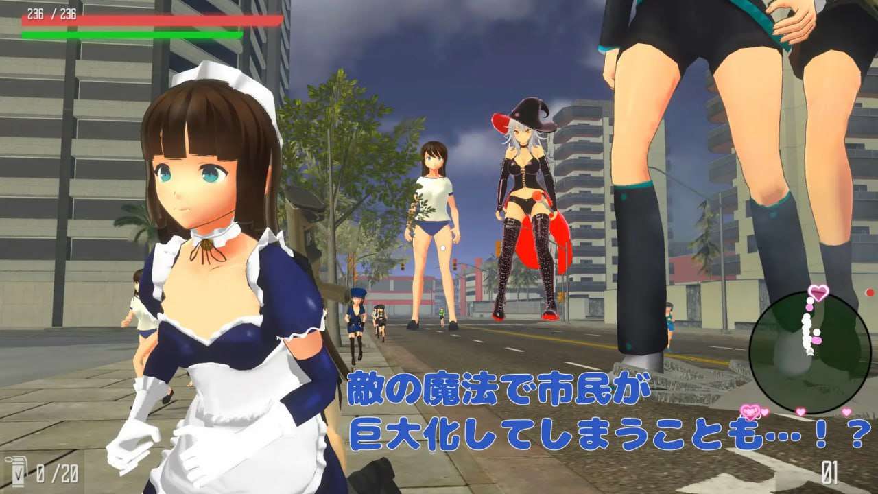 巨大娘抵抗軍 概要： 这是一款与巨大娘战斗的正式3D射击游戏！ 城市被巨大娘蹂躏！ 作为一名抵抗者，与成群结队的敌人战斗吧。 敌人是巨大的女孩们，她们会用脚踩踏你，或用臀部和胸部试图压扁你。 甚至还有一些女孩会? PC端 官中版 预览图