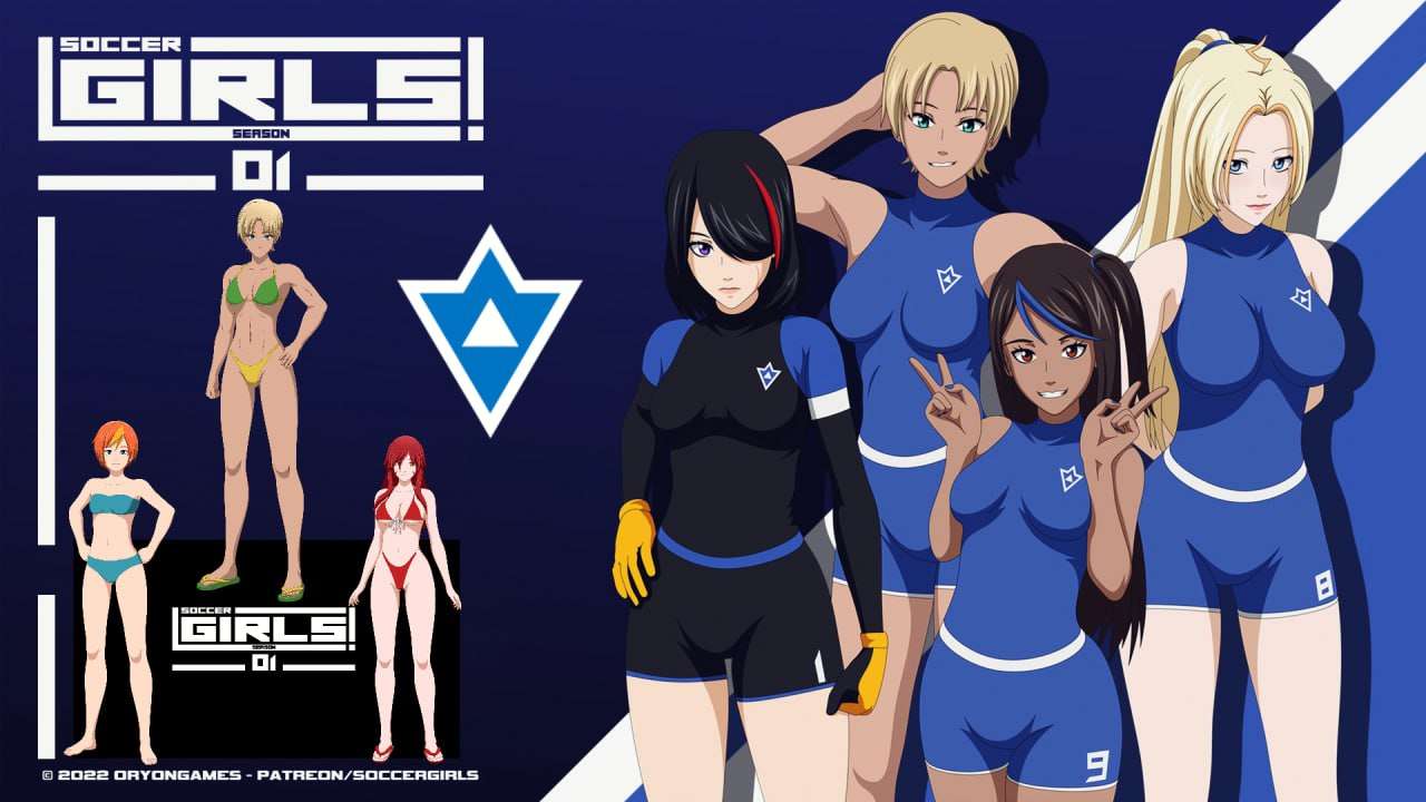 足球女孩 SoccerGirls! v0.02 双端 AI汉化版 预览图