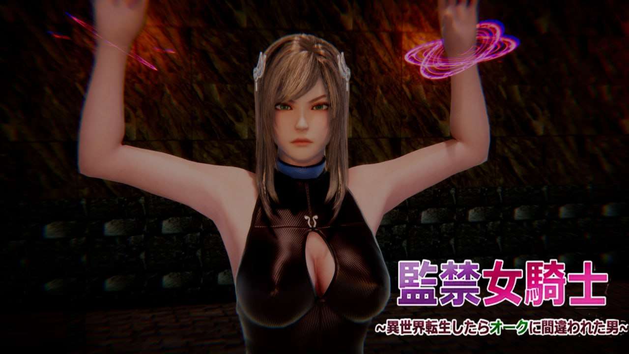 SLG生肉-监禁女骑士 转生到异世界后被误认为是兽人的男人 PC端 日文原版 预览图
