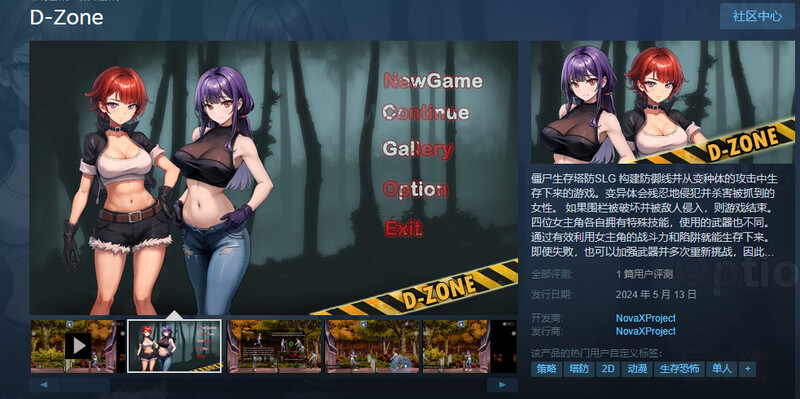 D-Zone V1.02 STEAM官中 PC端 官中版 预览图