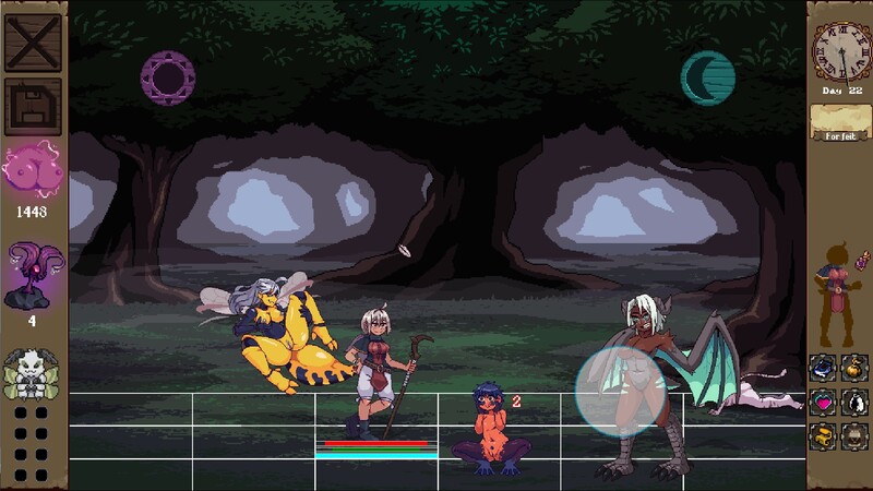 沙盒SLG/探索解密/像素全动态 Magical Monstergirls Academy June V2.0 PC端 预览图