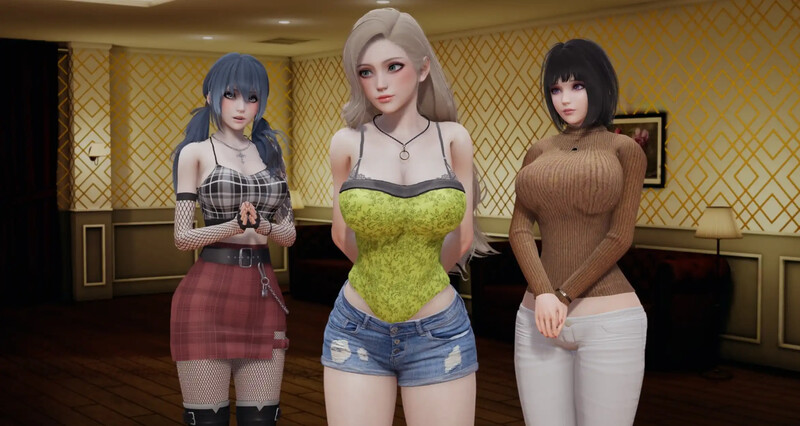 初始 国风SLG/动态/3C 天鹅兔子（Velvet Bunnies）V0.1 汉化中文 双端 汉化版 预览图