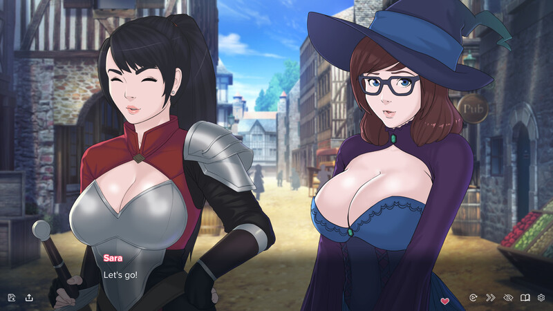 剧情ADV/文字冒险/动态2C 快捷：奇幻冒险（Quickie: Fantasy Adventure）V1.2 STEA PC端 预览图