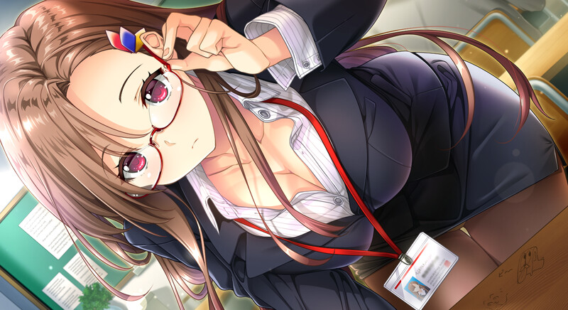 拔作ADV/2C 超喜欢！～她和我的眼镜故事～女教师篇（メガスキ ～彼女と僕の眼鏡事情～ 女教師編）V1.0 AI汉化+ PC端 AI汉化版 预览图