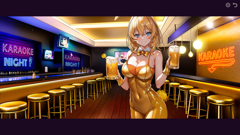 休闲SLG/兔女郎/动态 Bunny-girl with Golden tummy V1.0 STEAM官中 PC端 官中版 预览图
