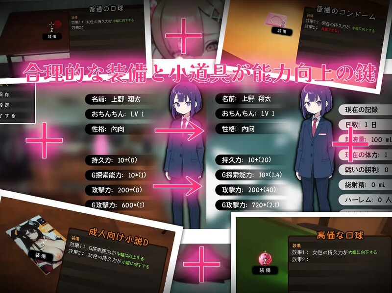 ☆援助怀运学园☆（☆援助妊娠學園☆）V3.1 汉化中文+全积分存档 PC端 汉化版 预览图