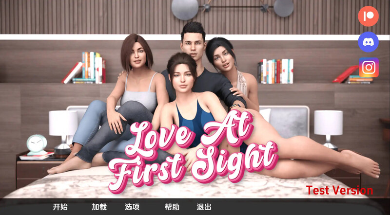 一见钟情（Love at First Sight）V0.1 汉化中文 双端 汉化版 预览图