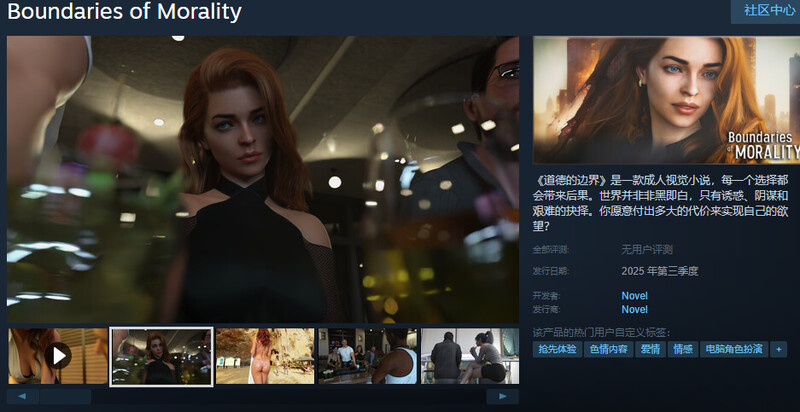 初始]【欧美SLG/动态/官中】道德的界限（Boundaries of Morality）V0.31 STEAM官中 双端 官中高清版 预览图