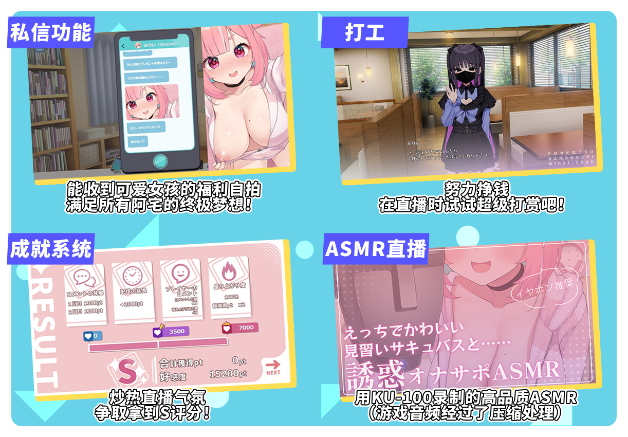 傻乎乎主播蔚来！ No-go PC端 官中版 预览图