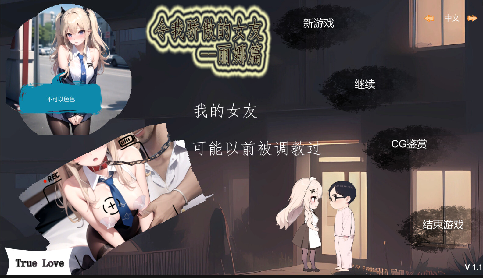 令我骄傲的女友--丽娜篇 v1.4.4 官中完整版本 PC端 预览图