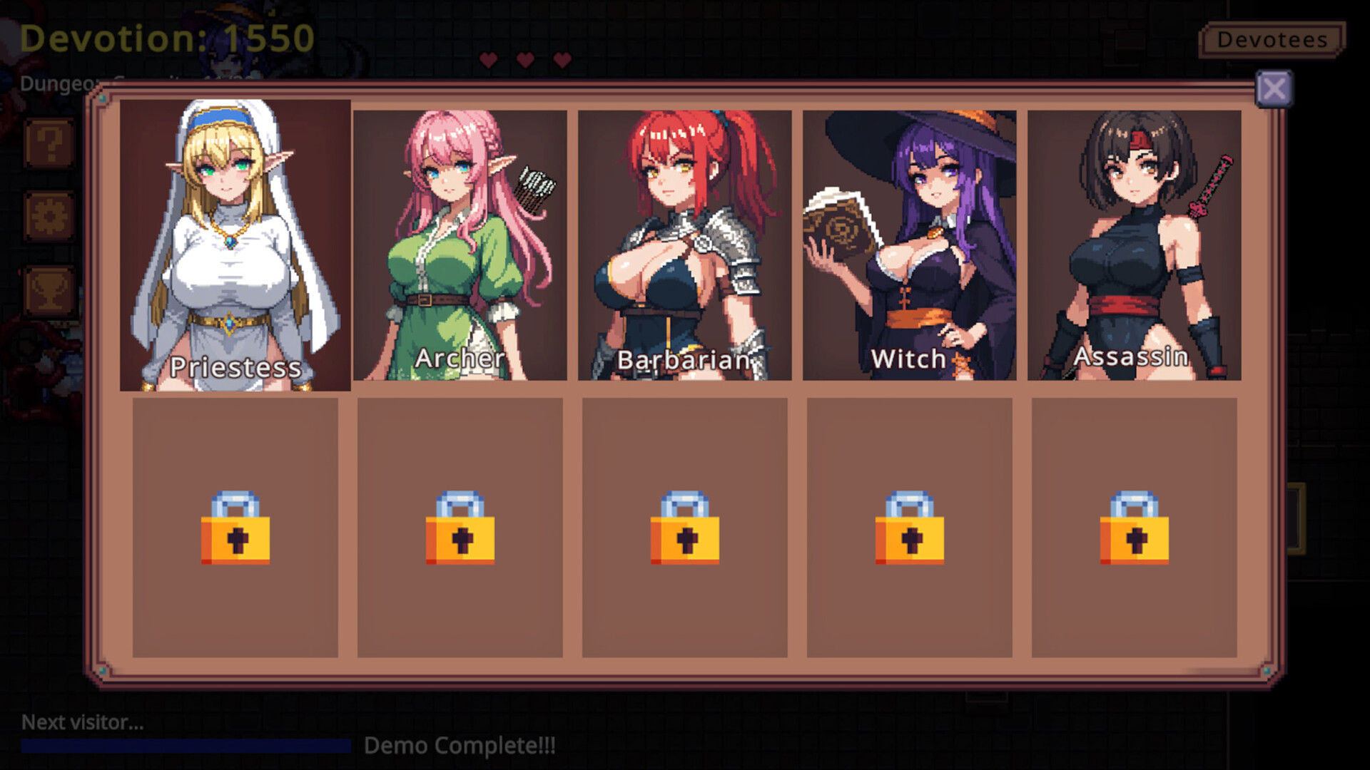 Dungeon Devotion v1.2c PC端 官中高清完整版 预览图